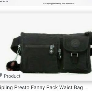 Brand new  Kipling presto fanny pack waist bag